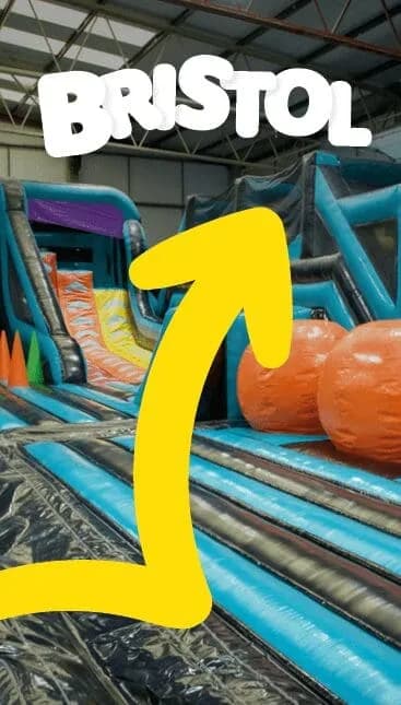 Jumpin Fun Bristol indoor inflatable park exterior