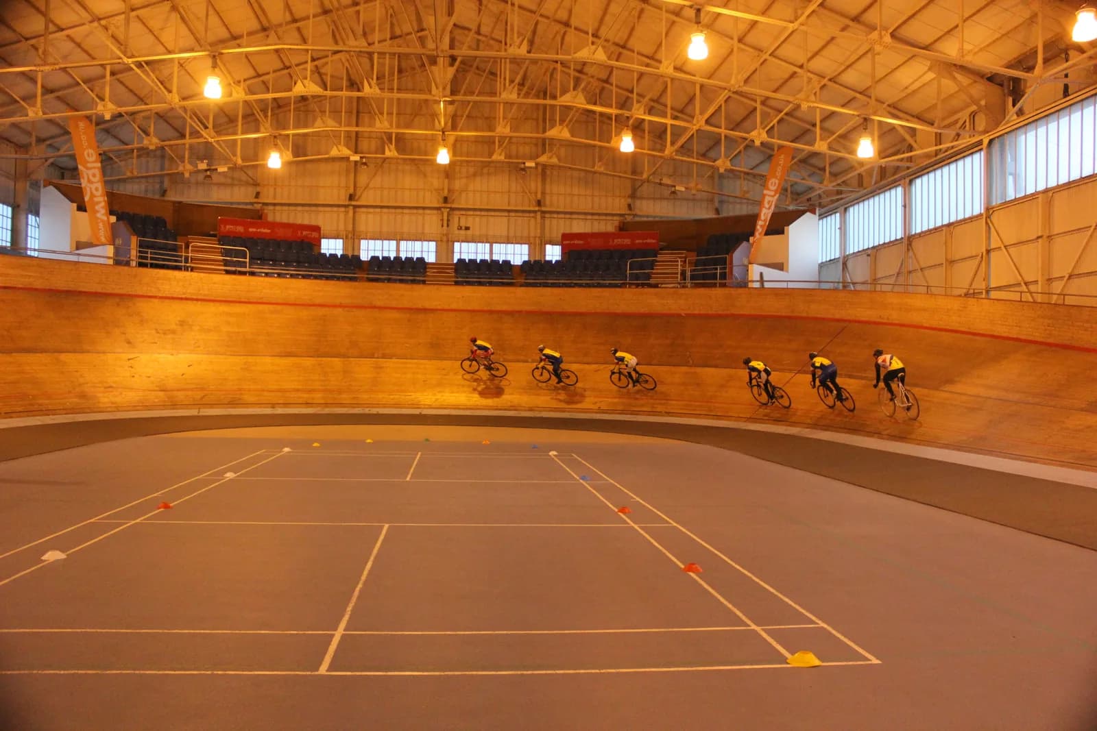 Calshot Activities Centre indoor velodrome