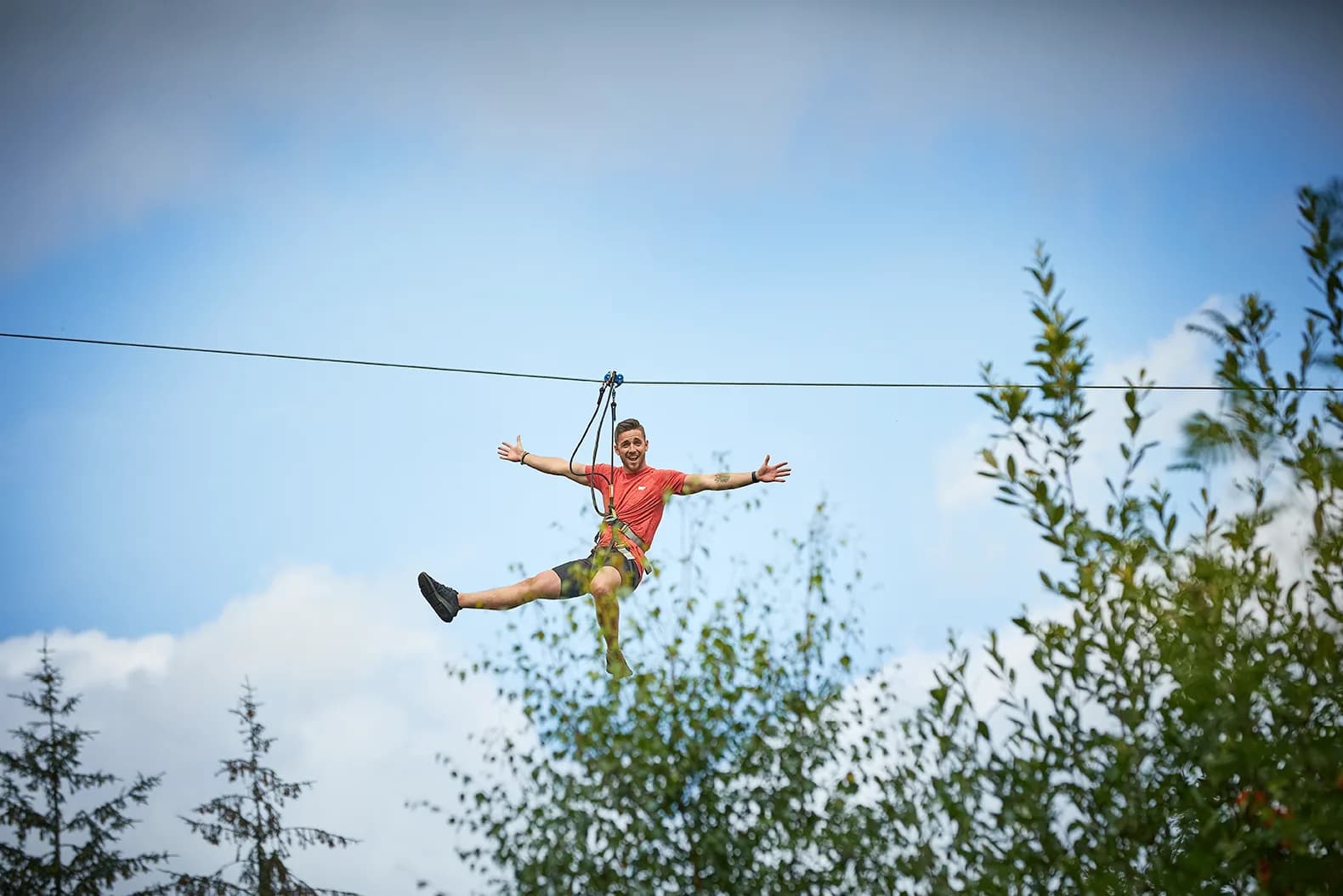 Go Ape Southampton zip line adventure