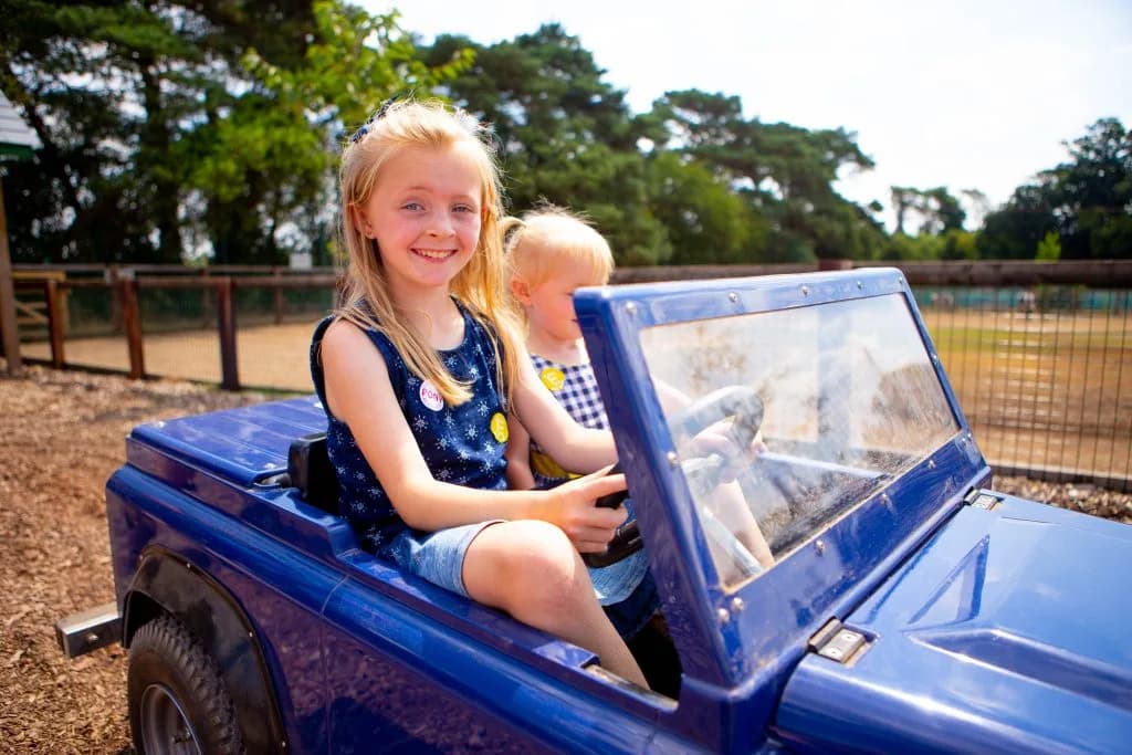 Finkley Down Farm outdoor play area
