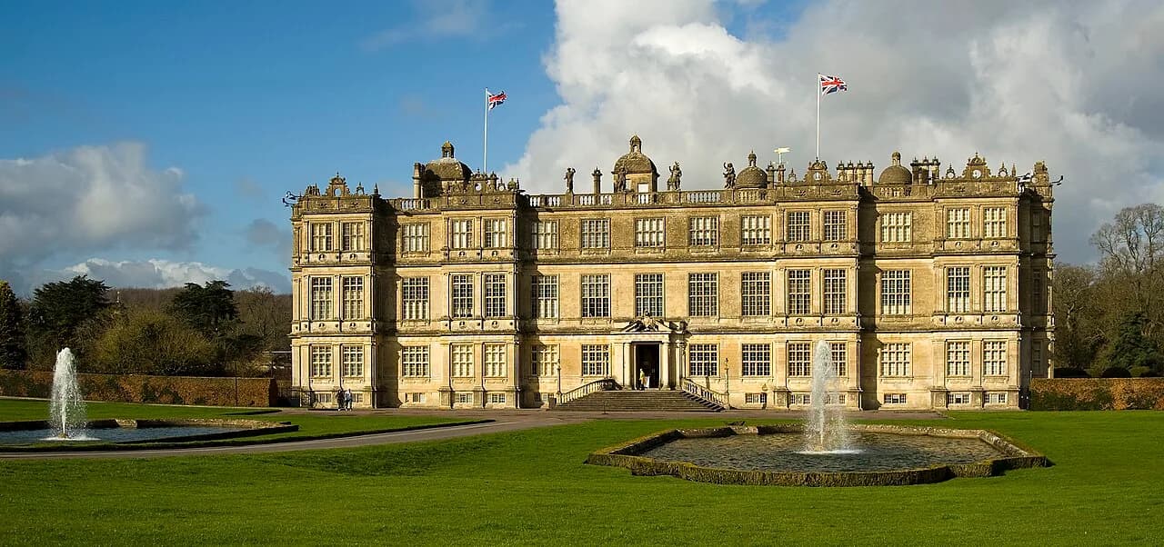 Longleat House viewed from the gardens