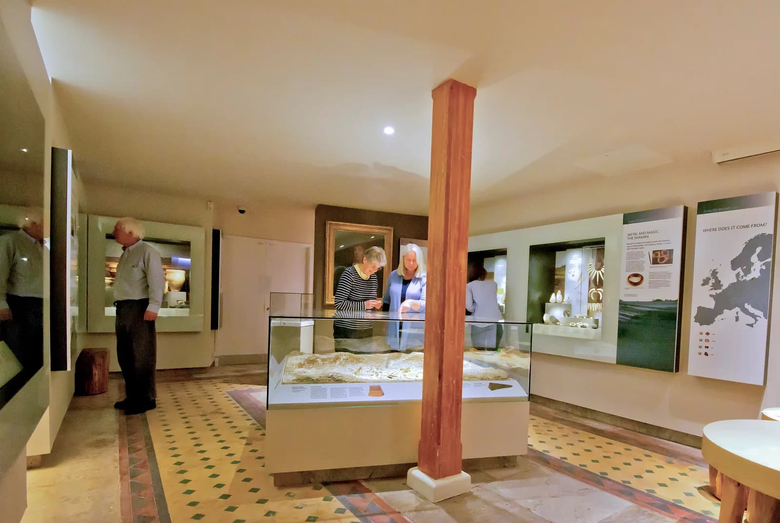 Prehistoric Wiltshire Gallery at Wiltshire Museum featuring Gold from the Time of Stonehenge
