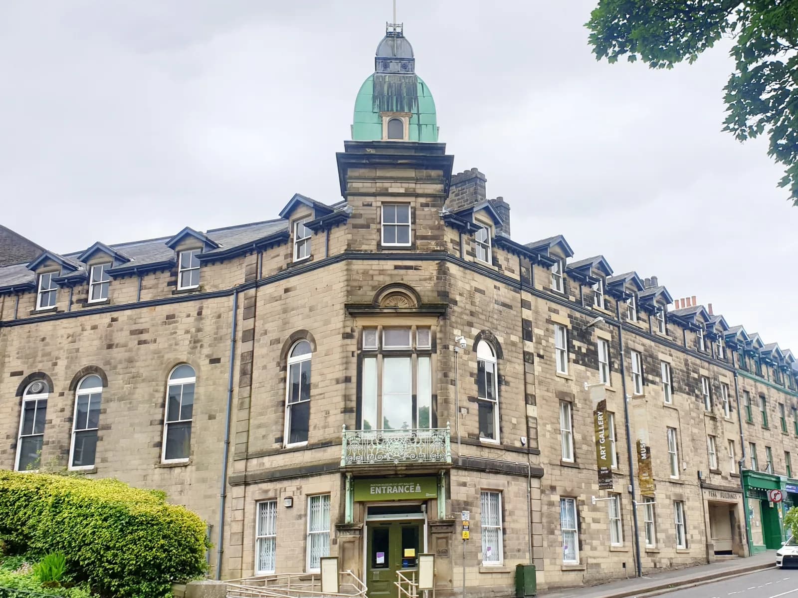 Buxton Museum and Art Gallery building exterior