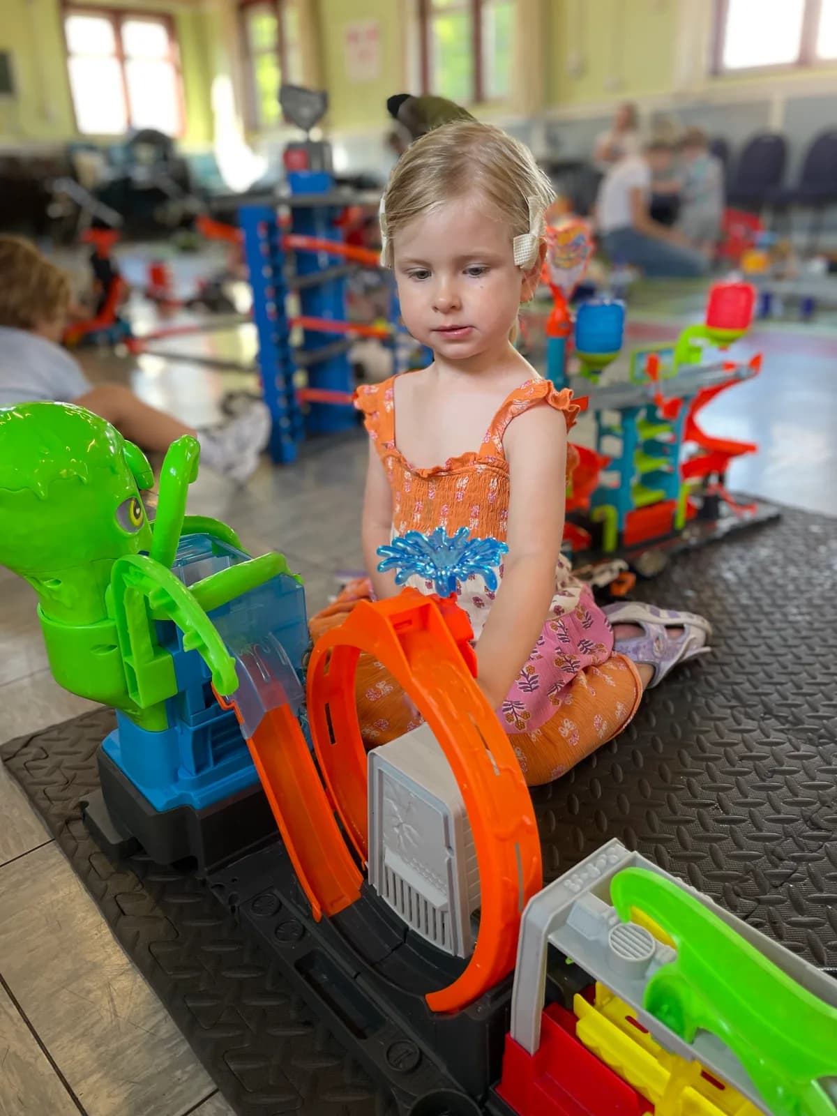 Little Drivers soft play area interior