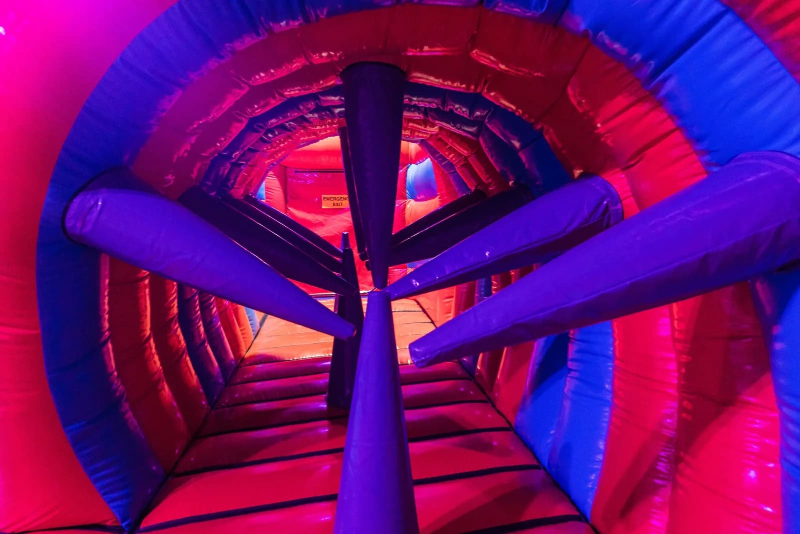 Helix inflatable at Planet Bounce Inflatable Park, Nottingham