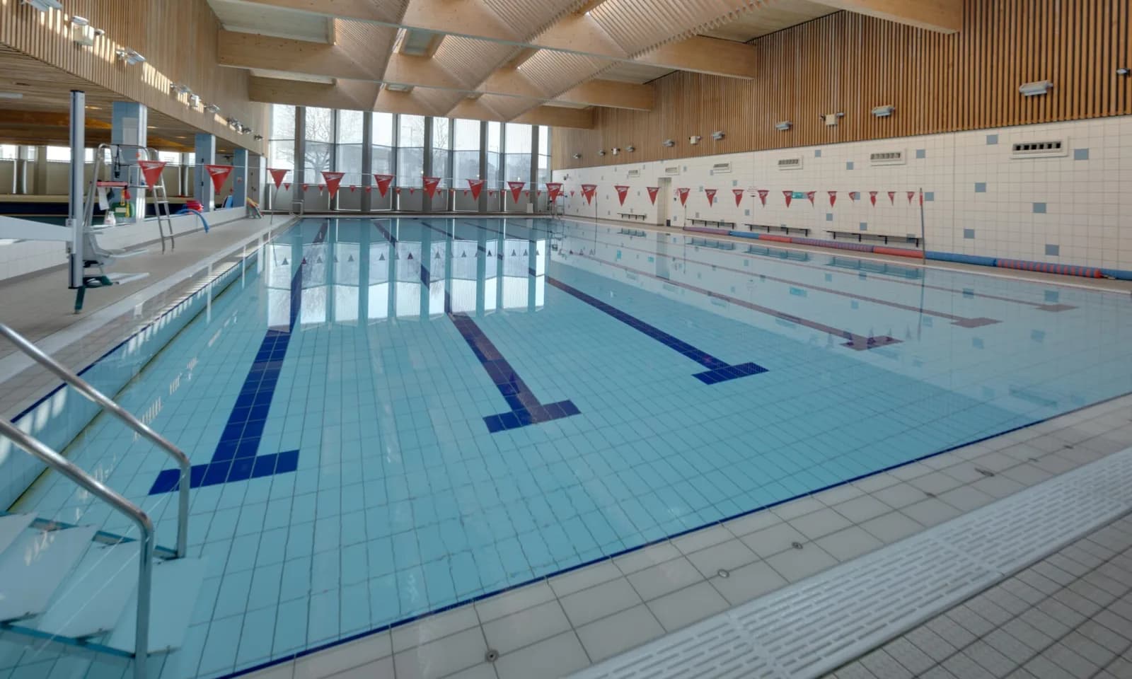 Main swimming pool at Victoria Leisure Centre, Nottingham