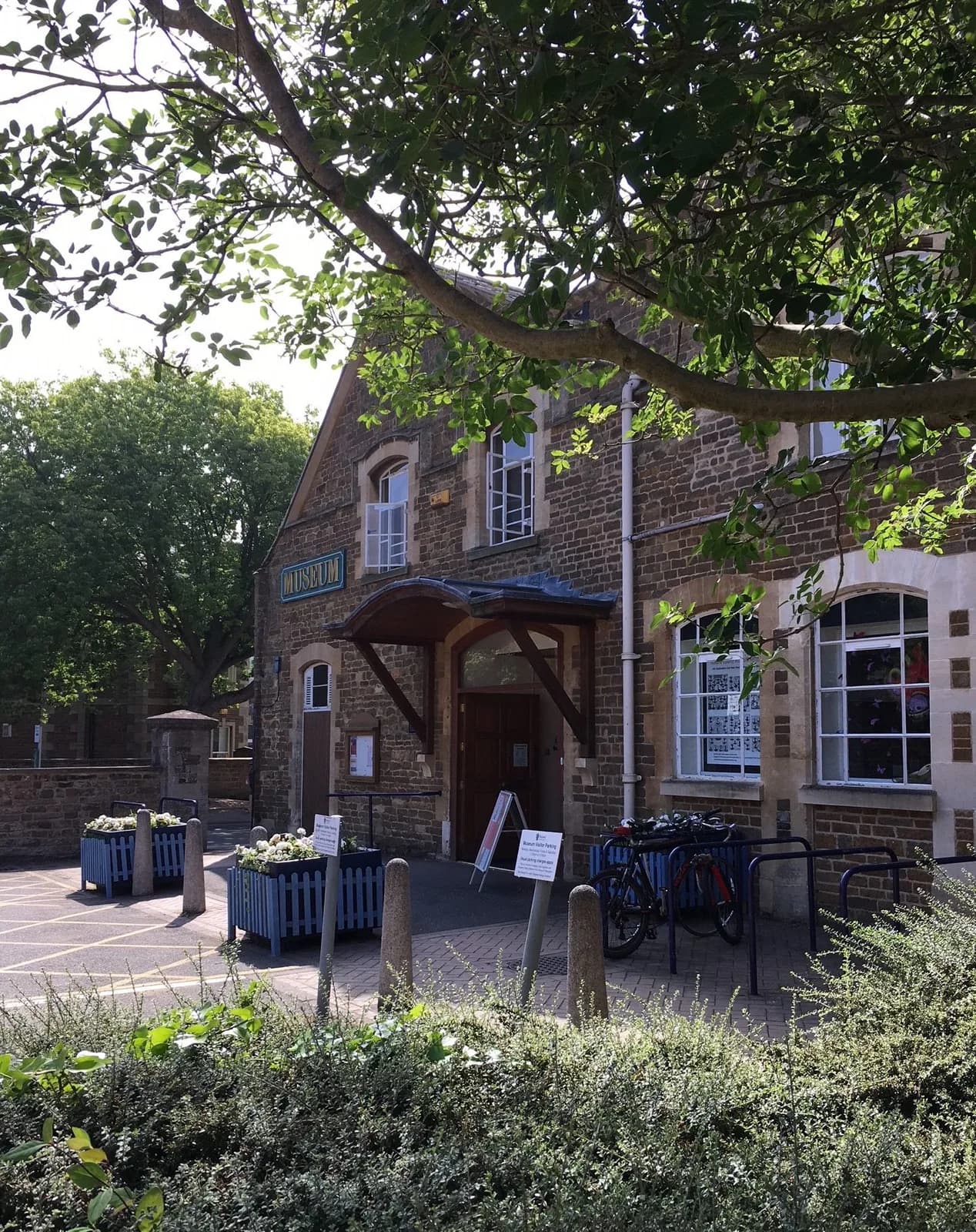 Entrance of Rutland County Museum from the car park