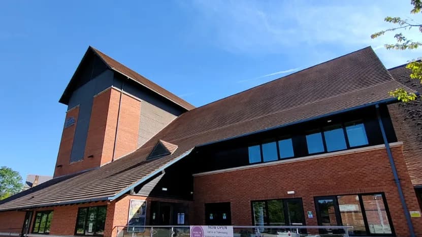 Castle Theatre Wellingborough exterior on Castle Way