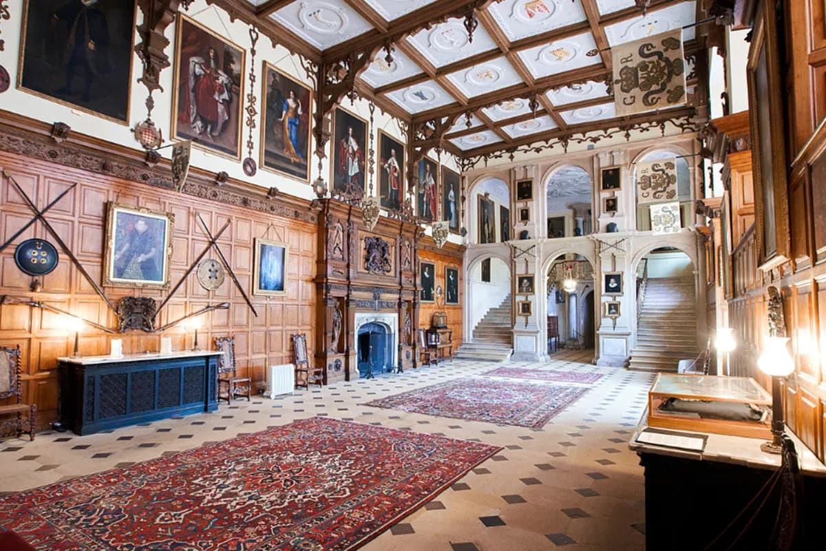 The Great Hall at Audley End House and Gardens