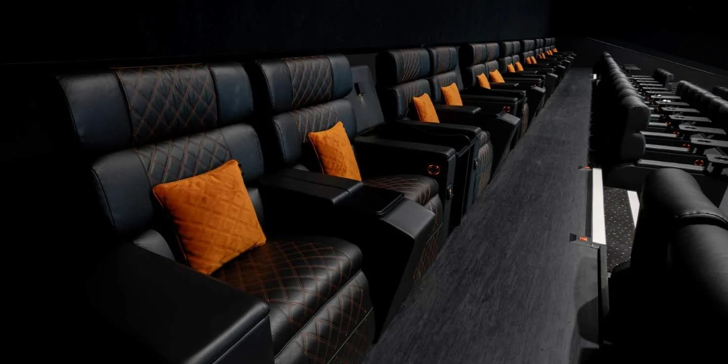 Ultra Lux recliner seats at Vue Norwich cinema