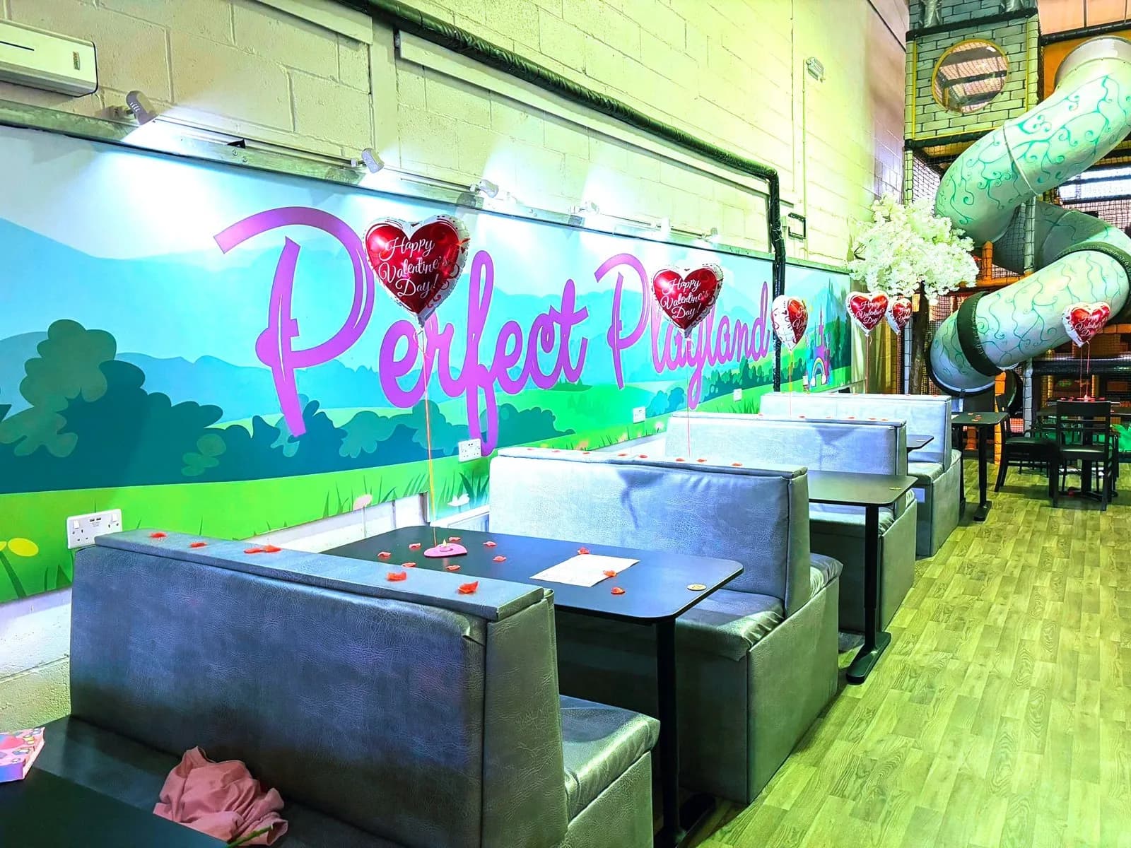 Themed soft play area at Perfect Playland, Shefford