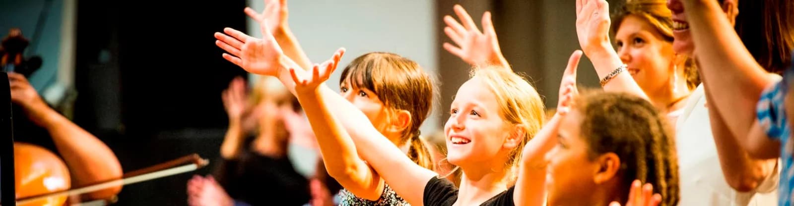 Philharmonia orchestra performing at Bedford Corn Exchange