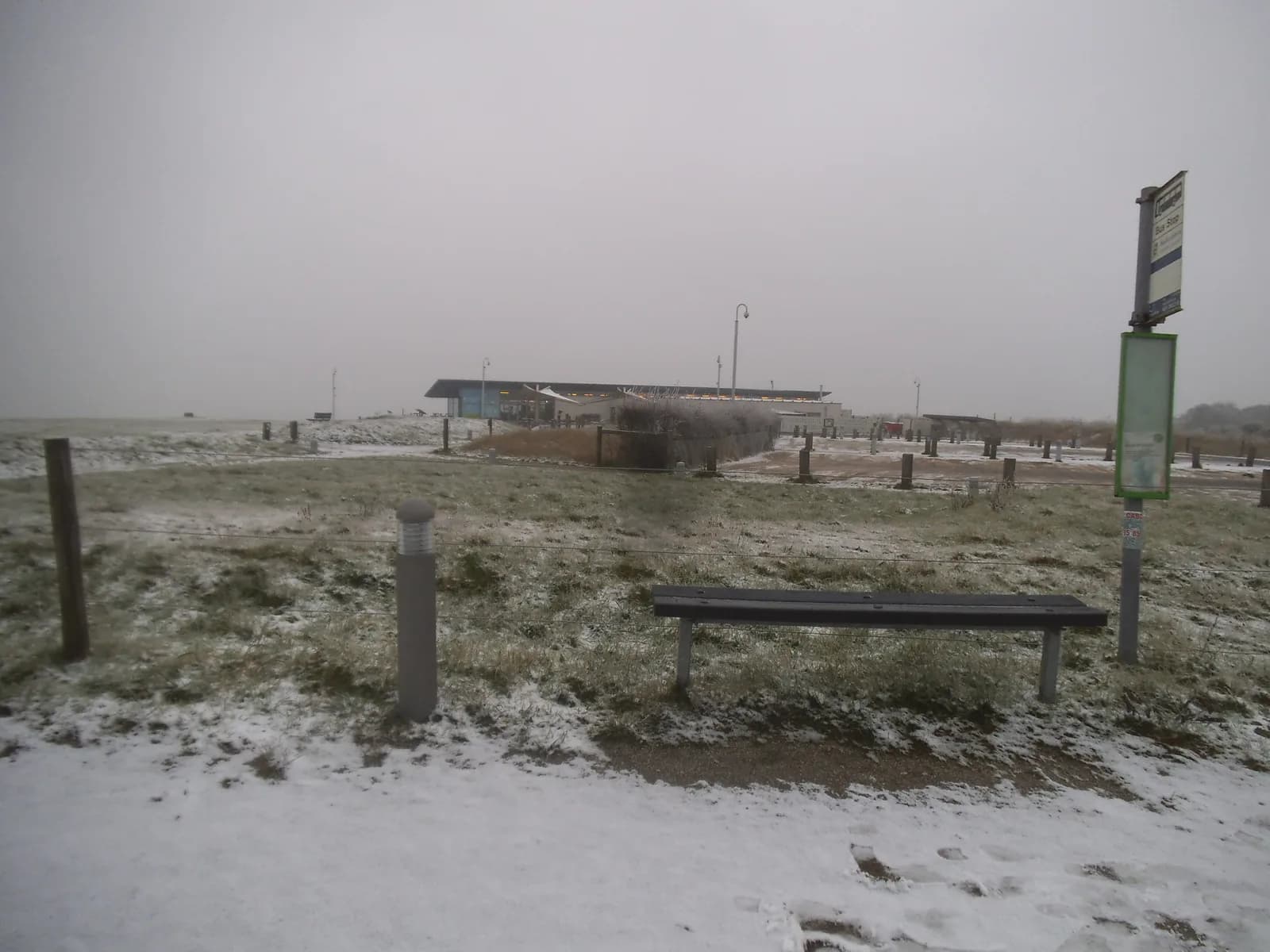 The Chilterns Gateway Centre visitor centre building at Dunstable Downs
