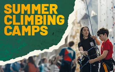 Kids climbing camp at Newcastle Climbing Centre