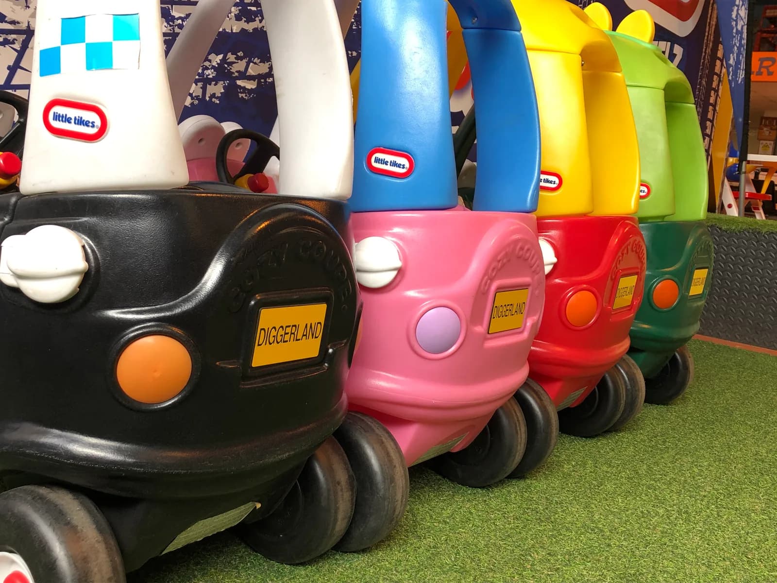 Little Tikes play area at Diggerland Durham