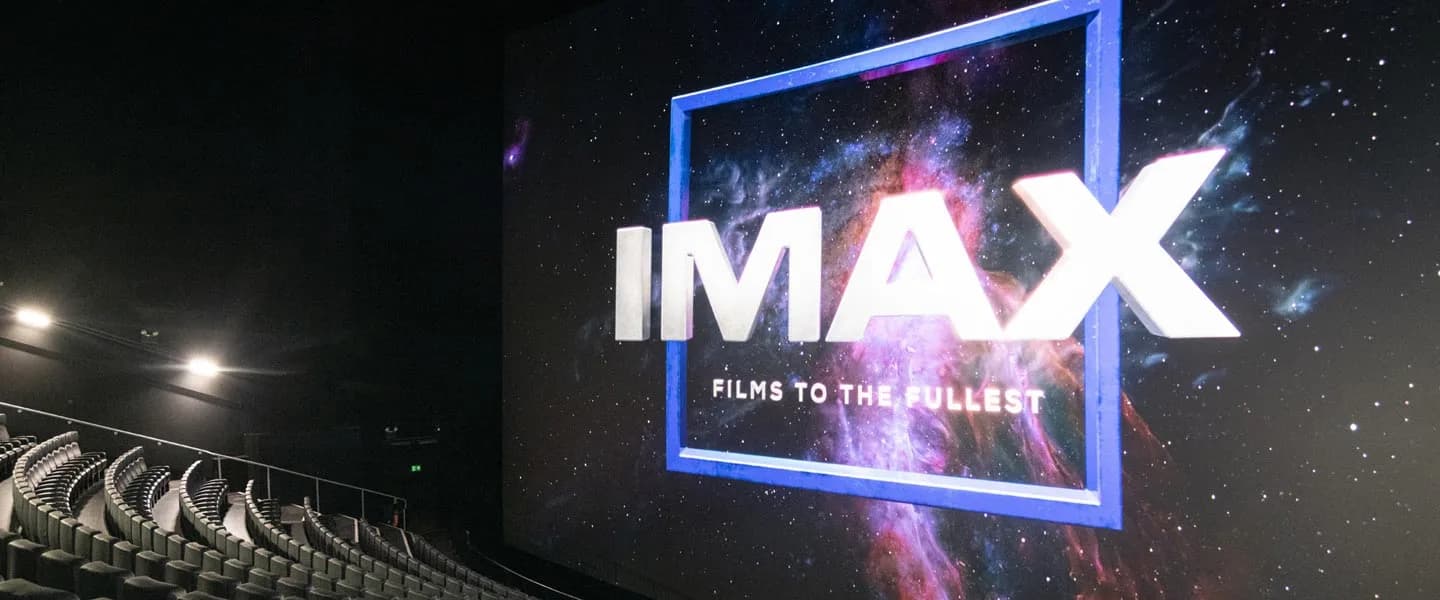 IMAX screen inside Vue Manchester Printworks