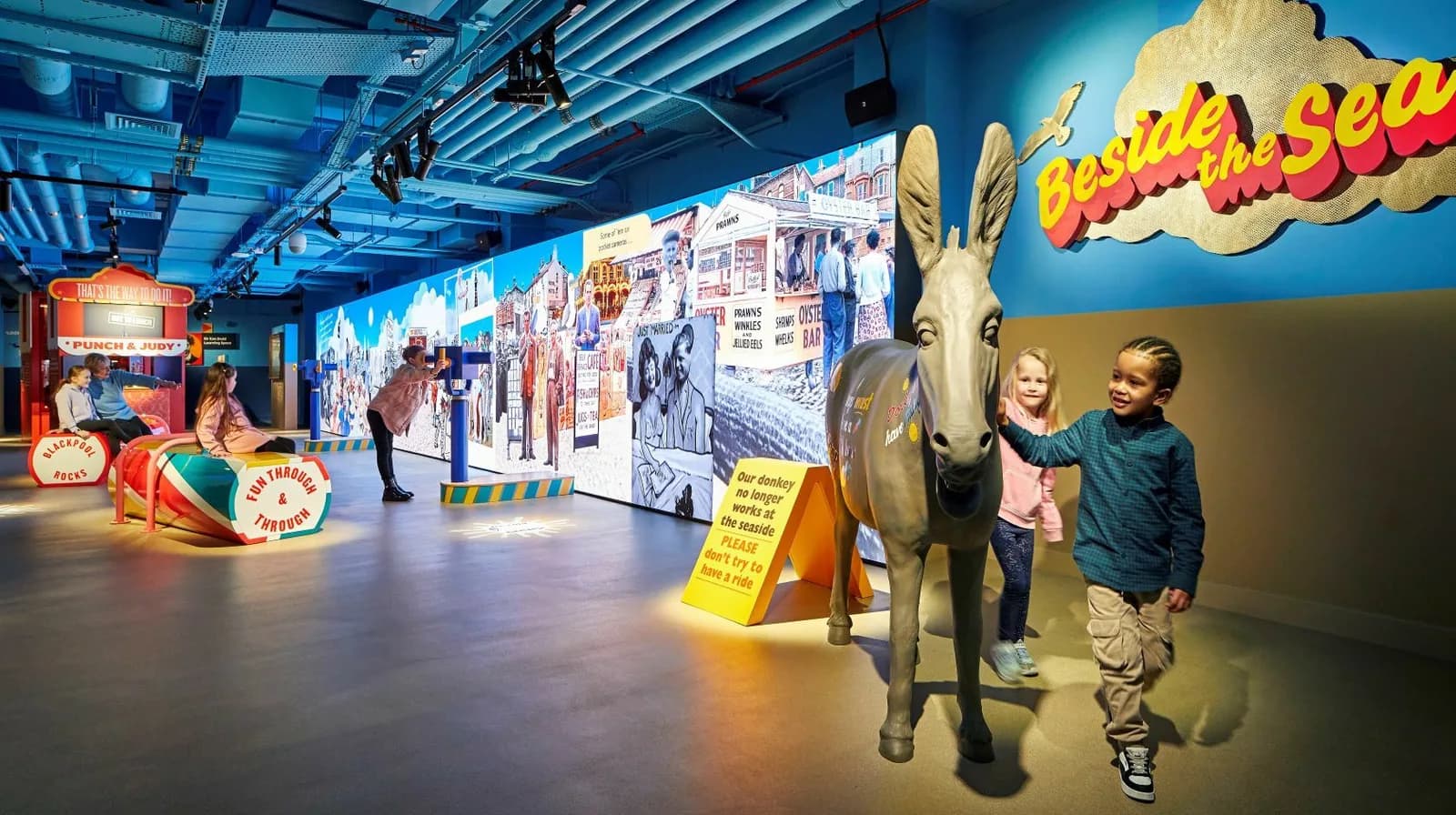 Beside the Seaside gallery at Showtown Blackpool museum