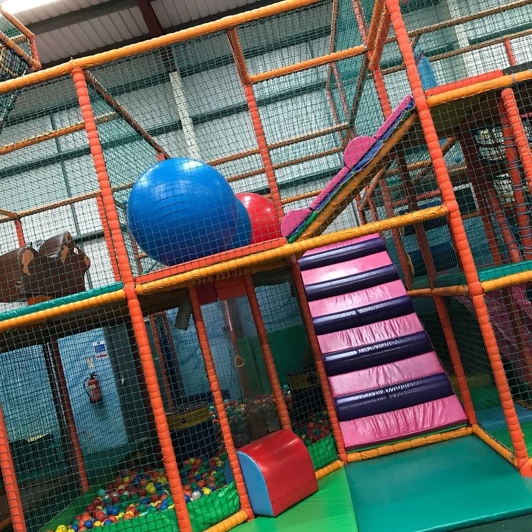 Fun2B soft play centre in Warrington - main play equipment and ball pit area