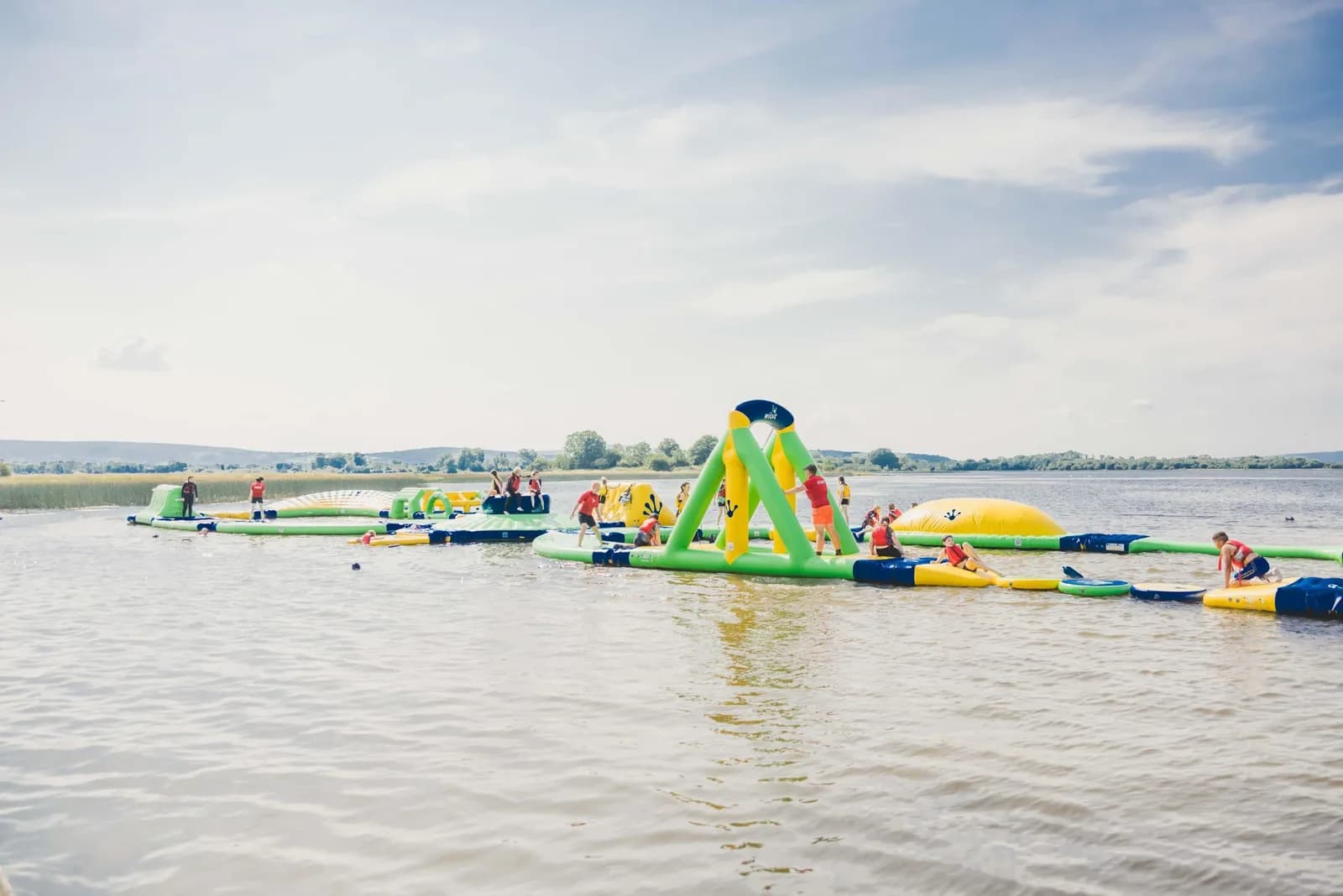 Water park at Share Discovery Village, Lisnaskea, Co. Fermanagh