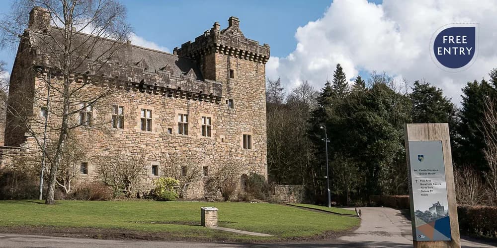 Dean Castle - a 14th century castle set within 200 acres of country park in Kilmarnock