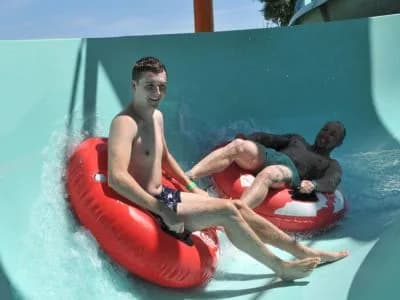 Splashdown Quaywest water park aerial view