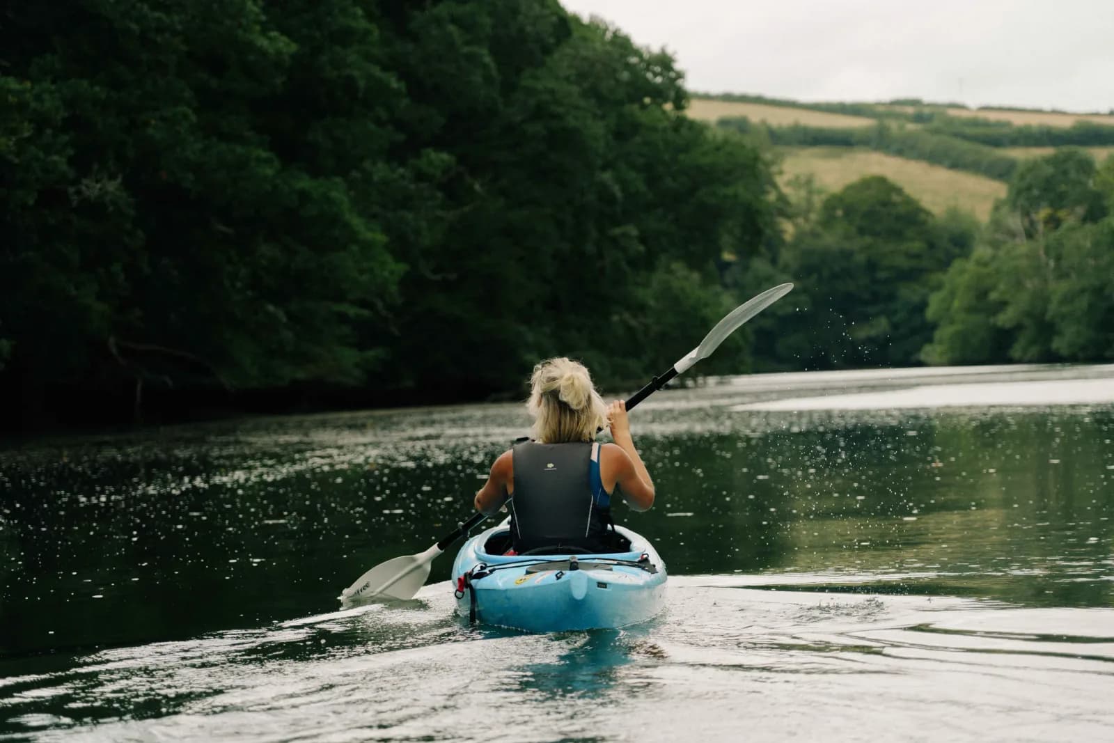 Kayaking on the River Fowey with Encounter Cornwall