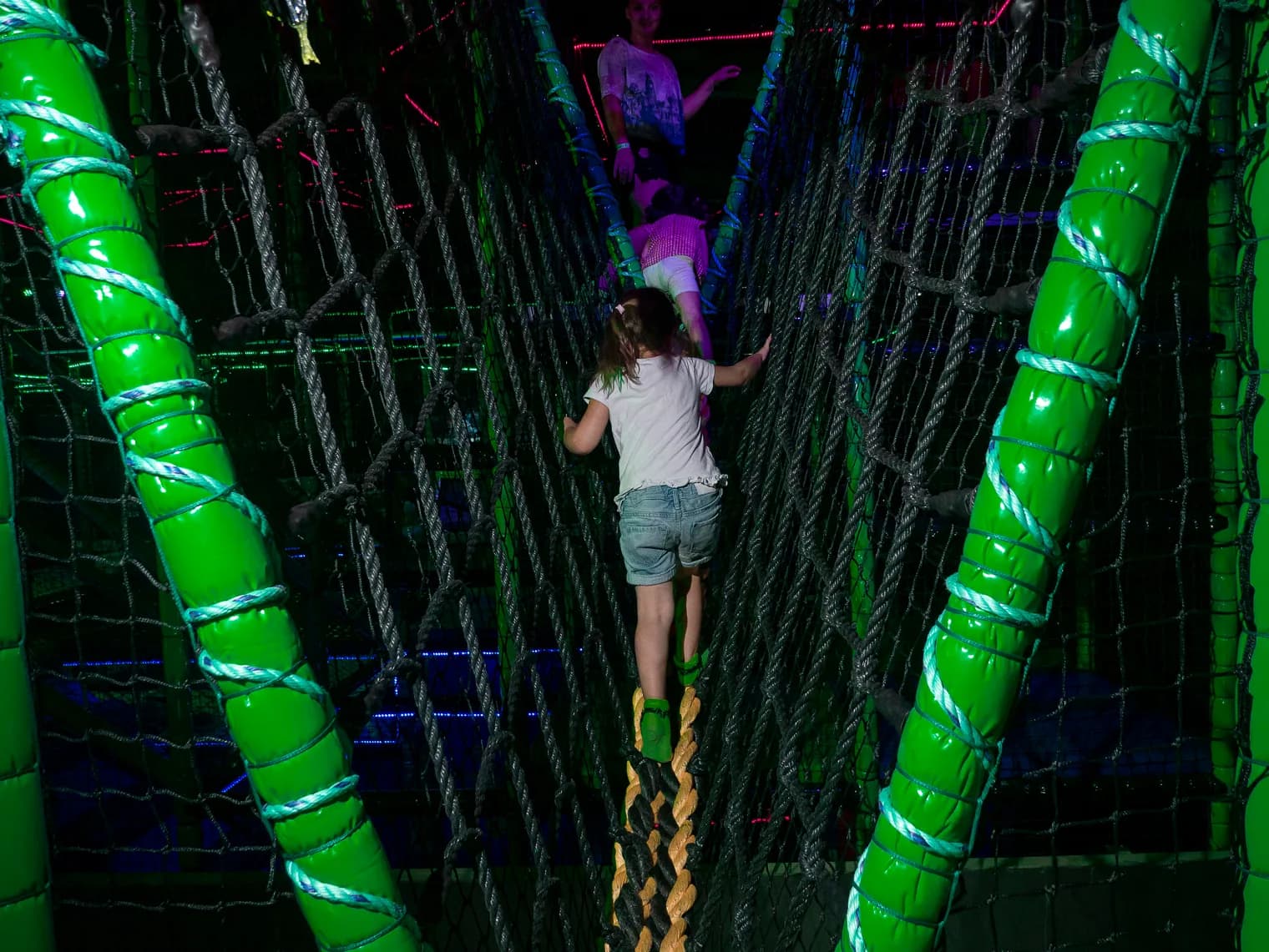 Flip Out Chichester rope bridge attraction
