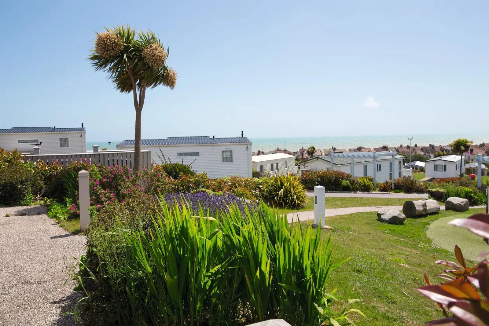 Combe Haven Holiday Park sea view village