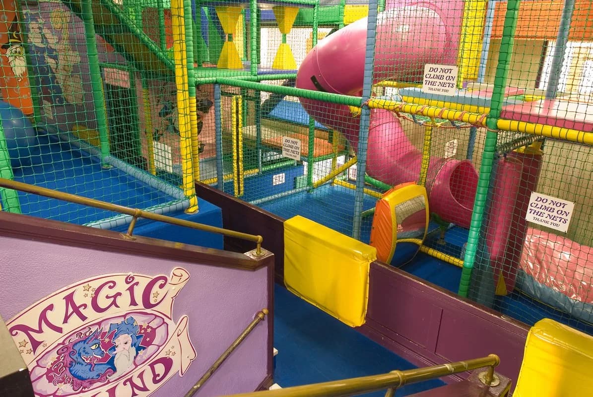 Indoor soft play area at Magic Island, Sandown Pier