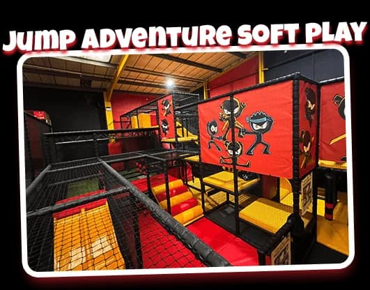 Soft play area at Jump Adventure Newport