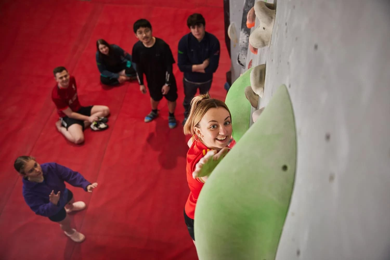 Boulders Climbing Centre Cardiff indoor climbing wall