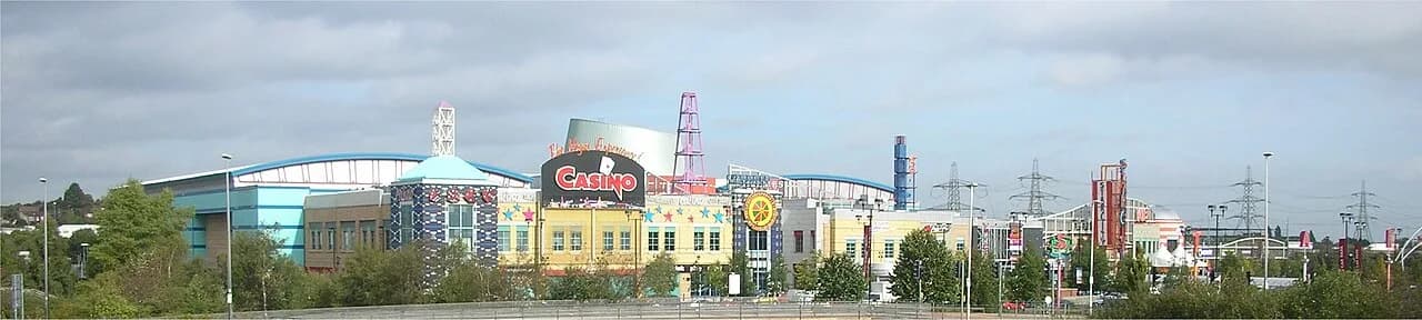 Star City leisure complex exterior in Birmingham, home to Monster Mayhem soft play centre