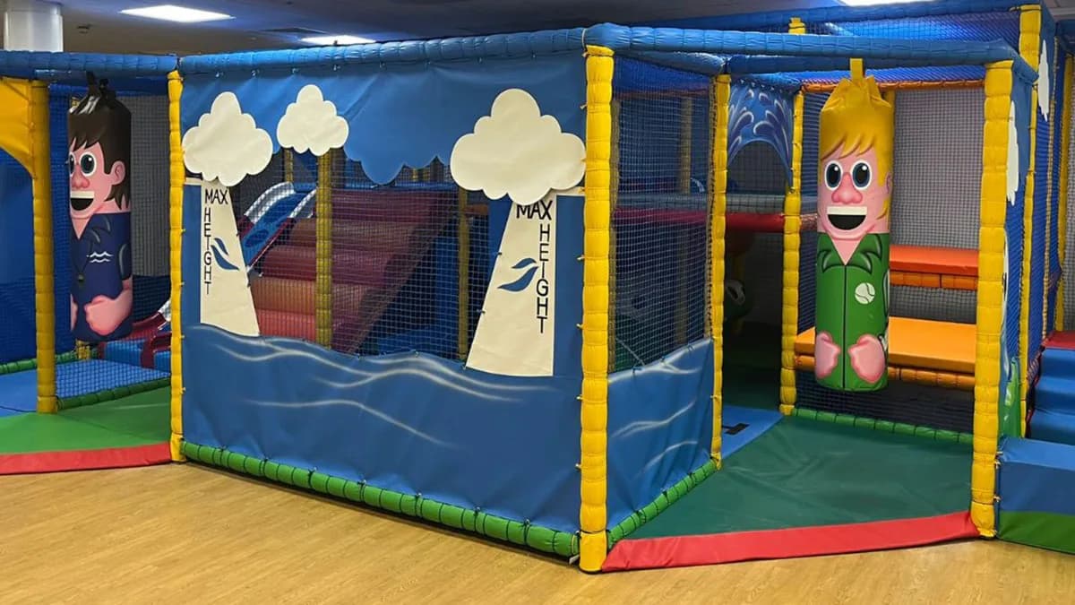 Active Kids Zone soft play area at Burntwood Leisure Centre
