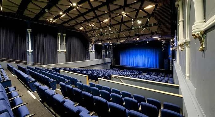 Auditorium of Stafford Gatehouse Theatre viewed from the audience