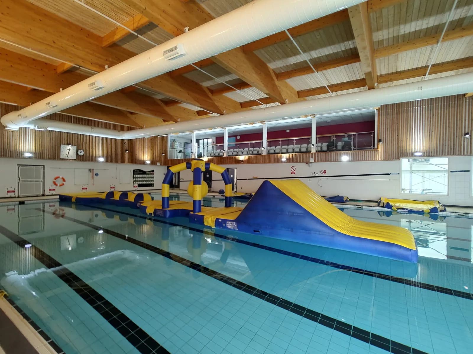 Swimming pool at Much Wenlock Leisure Centre
