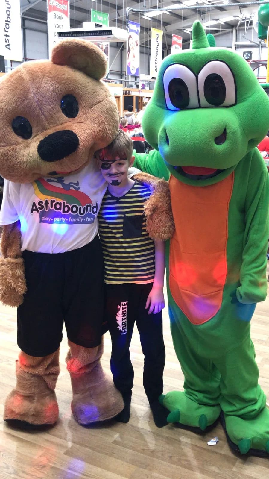 Multi-level soft play area at Astrabound Doncaster