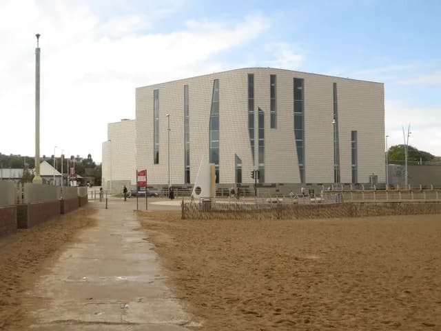 Haven Point modern building exterior on South Shields coast