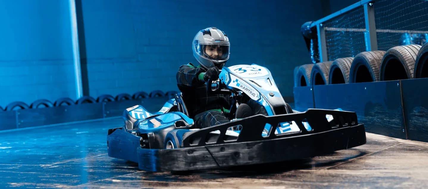 Go karting at TeamSport Newcastle
