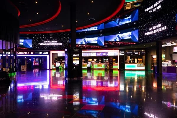 Cineworld Newcastle cinema entrance