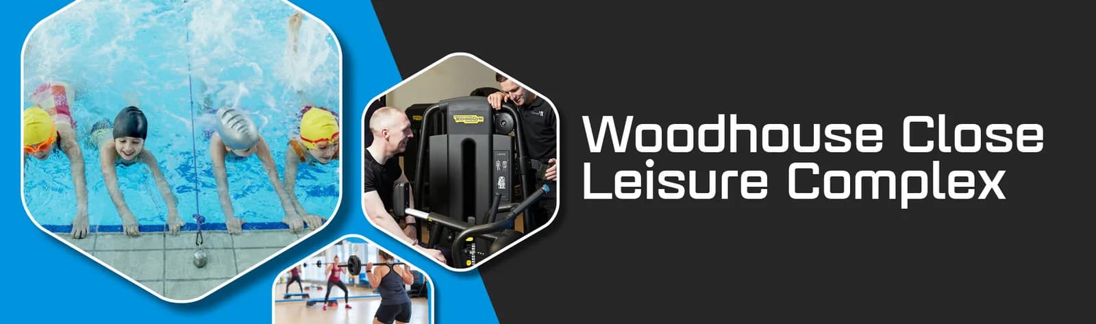 Woodhouse Close Leisure Complex entrance and facilities