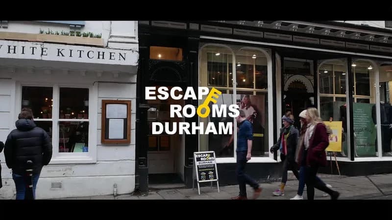 Escape Rooms Durham trailer - puzzle room challenge