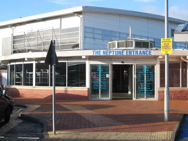 The Neptune Centre swimming pool in Berwick Hills, Middlesbrough