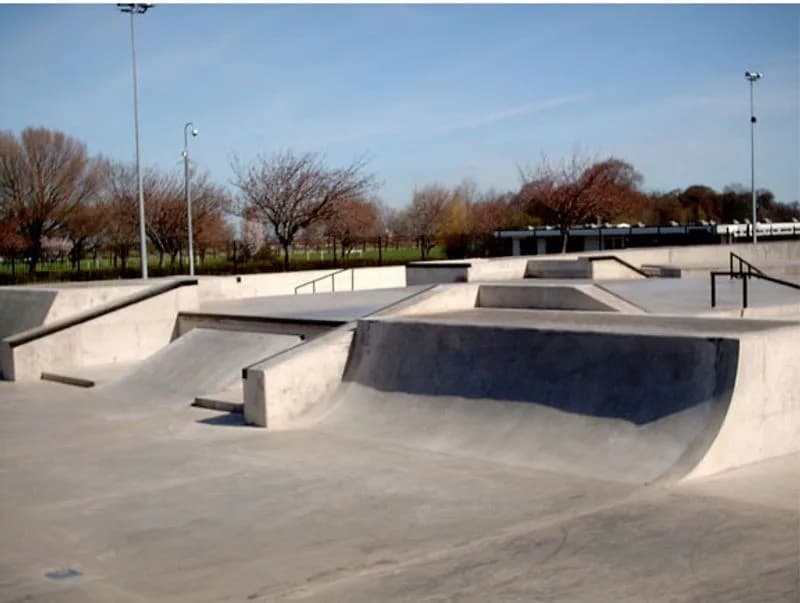 Prissick Plaza Skate Park - Middlesbrough Skatepark aerial view