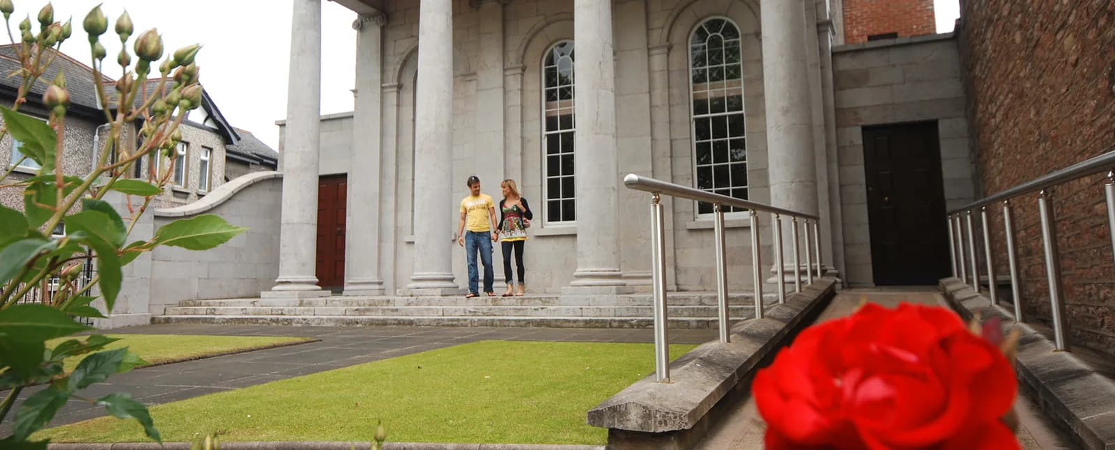 Armagh County Museum exterior building on The Mall in Armagh