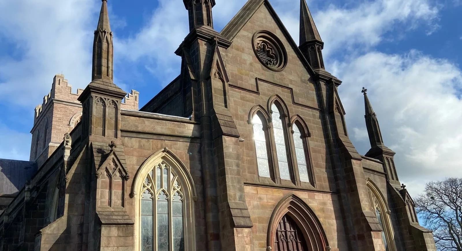 Exterior view of St Patrick's COI Cathedral, Armagh