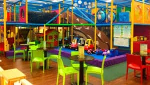 Funky Monkeys Dundonald soft play centre entrance and play area