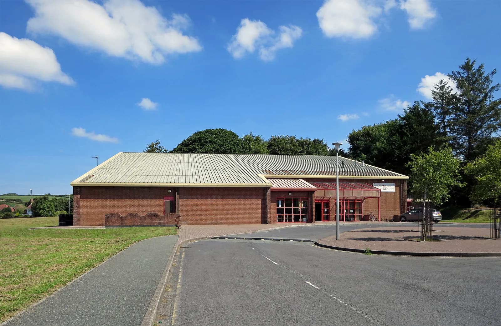 Cardigan Leisure Centre building, College of Further Education Road, Cardigan