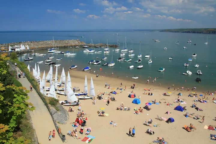 New Quay Beach, New Quay