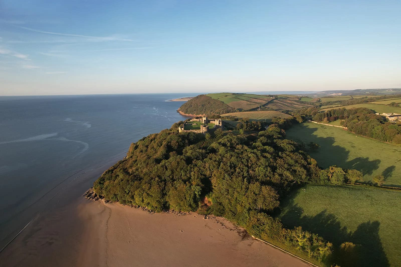 Llansteffan Castle, Llansteffan