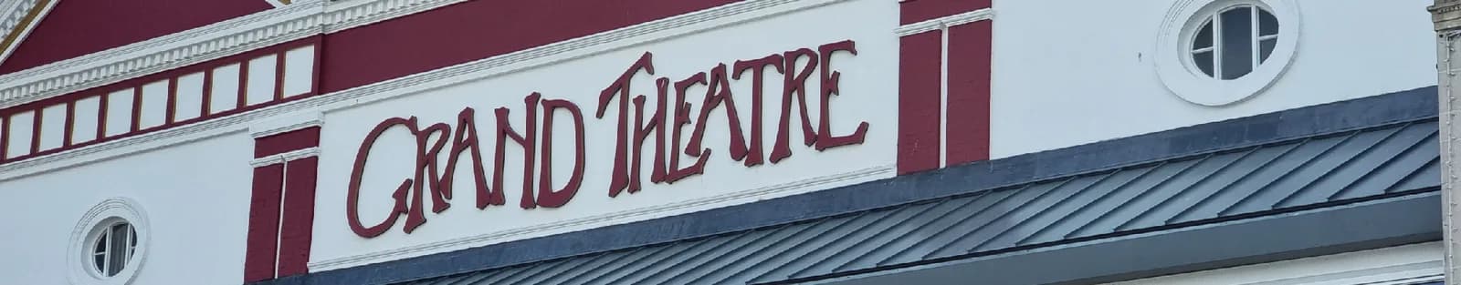 The front of Grand Theatre Swansea on Singleton Street, Swansea